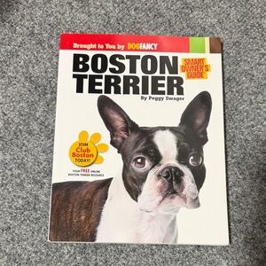 Boston Terrier Smart Owner's Guide Book